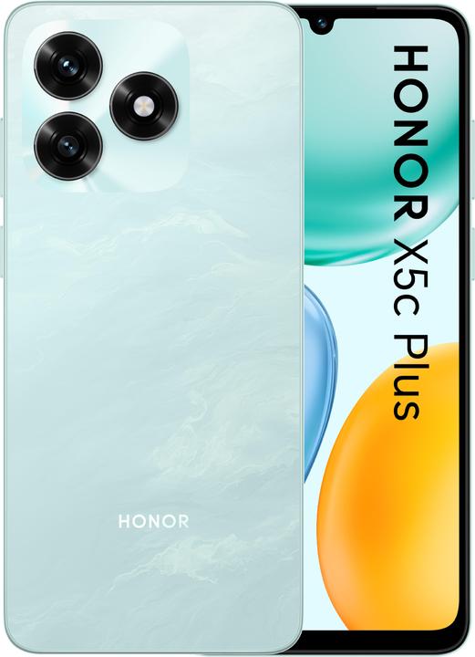 Image du produit Honor X5c Plus Phone, 128GB/4GB, Ocean Cyan (128 Go, Ocean Cyan, 6.73")