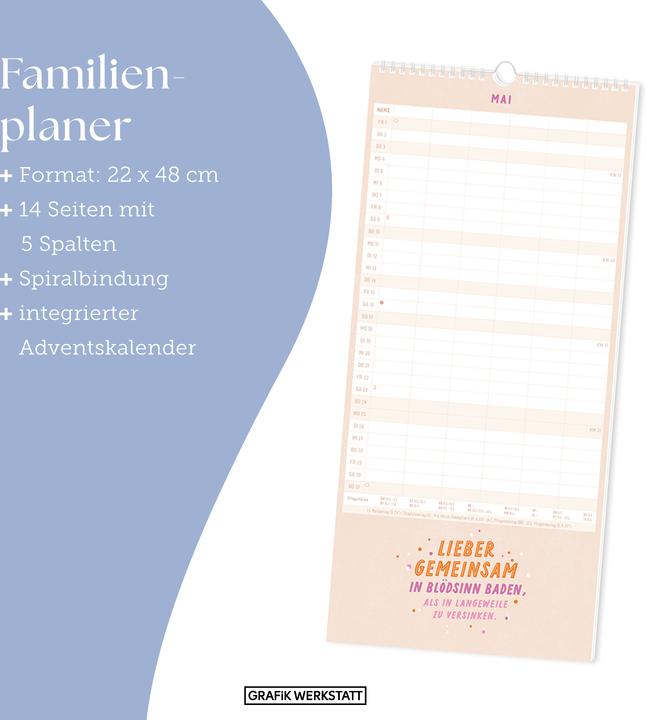 Actual product image Familienplaner 2026 Einer für alle (Special)