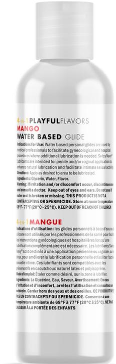 Actual product image Swiss Navy 4 in 1 Mango - 1 fl oz / 30 ml (30 ml)