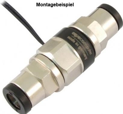 Actual product image Aqua Computer Temperature sensor inline G1/4