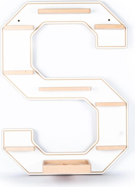 VCM Regal Buchstabe S für Toniebox Tonies