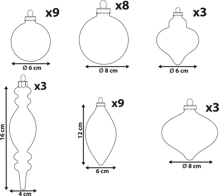 Produktbild Beliani Snowfall (35x)