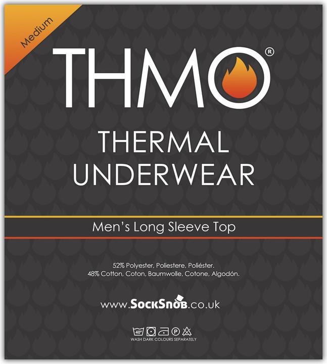 Produktbild Thmo 1 Packung Thermo Langarmshirt | Innenfleece Thermo Unterwäsche (M)