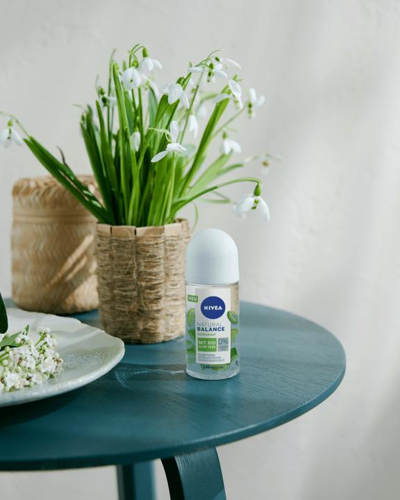 Immagine prodotto NIVEA NATURALMENTE BUONO ALOE VERA deo roll-on 50 ml (Roll-on, 50 ml)