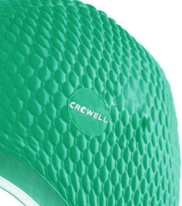 Actual product image Crowell Java Bubble Long Hair Swimming Cap