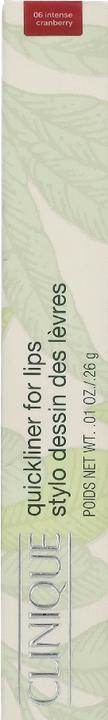 Image du produit Clinique Quickliner For Lips Intense Cranberry (06, Canneberge intense)