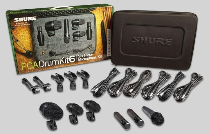 Actual product image Shure Pgadrumkit6