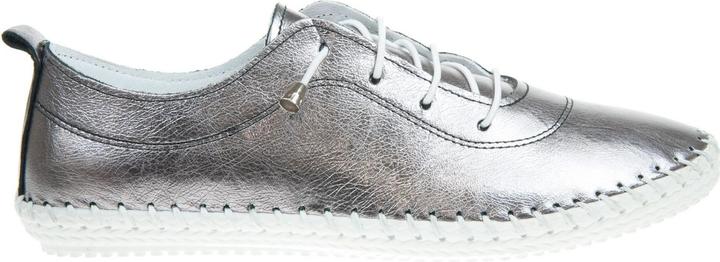 Produktbild Lunar Leinenschuhe St Ives Metallic Leder (36)