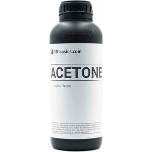 3d-basics Acetone 1 L, Accessori per stampante 3D