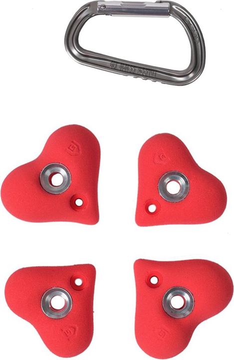 Virgin Grip The Hearts FriendGrips Klettergriffe (Red)