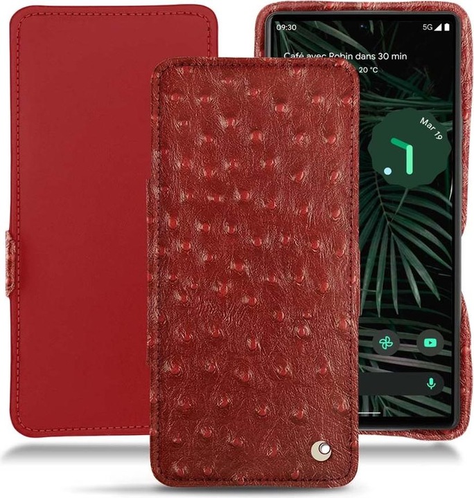 Actual product image Noreve Leather case horizontal (Google Pixel 6 Pro, Google Pixel 5)