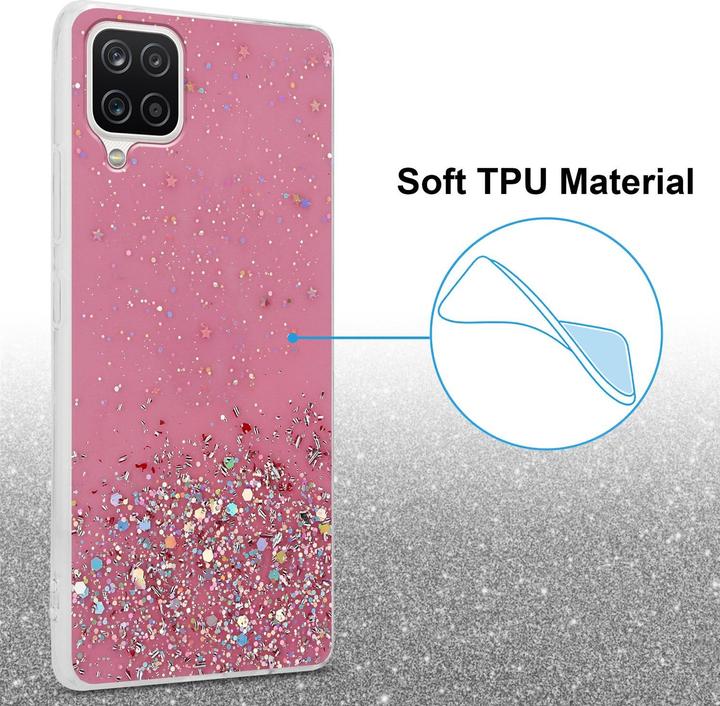 Immagine prodotto Cadorabo Copertura in TPU scintillante (Samsung Galaxy M12, Samsung Galaxy A12)