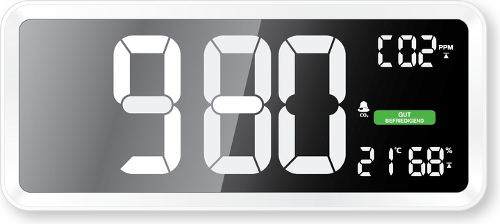 Actual product image Technoline CO2 Air Quality Monitor WL 1040