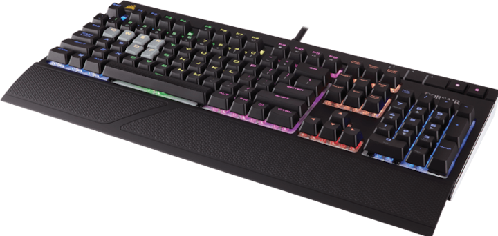 Image du produit Corsair Gaming STRAFE RGB SILENT (CH, Filaire)