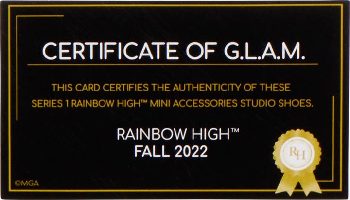 Productafbeelding MGA Regenboog Hoge Accessoires Studio Serie 1 - Schoenen