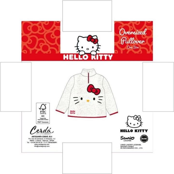 Produktbild Hello Kitty Unisex Pullover Weiss (110)