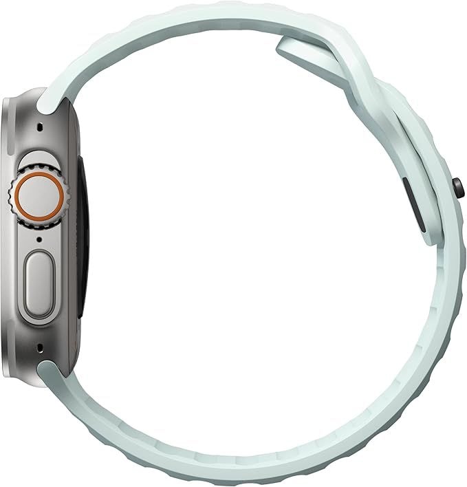 Actual product image Nomad Sport Band 38/40/41mm Icy Blue Glow (Fluororubber (FKM))
