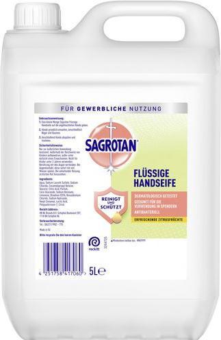 Sagrotan Savon liquide (Savon liquide, 5000 ml)