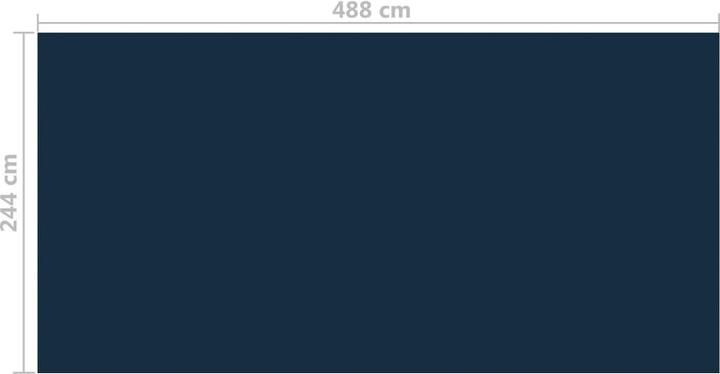 Actual product image vidaXL Poolabdeckung