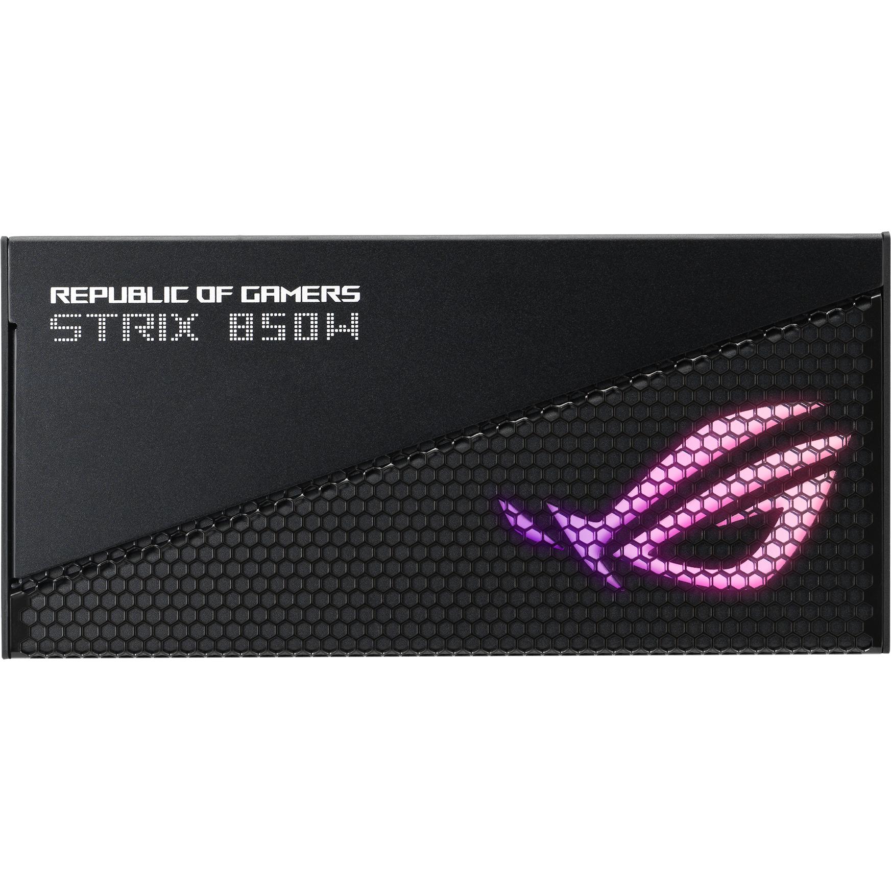 ASUS PSU ROG STRIX 850W Gold Aura Edition (850 W), PC Netzteil, Schwarz