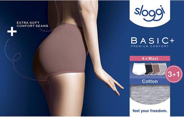 Immagine prodotto Sloggi Basic+ Maxi (52, confezione da 4)