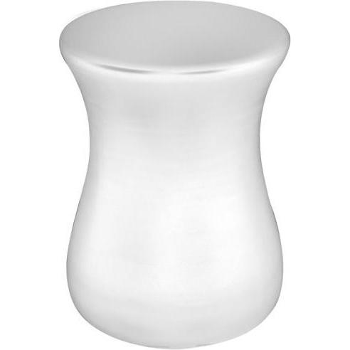 Gessi, Hocker + Pouf, Goccia Hocker in GRES weiss, Sitzfläche 337mm, 38181519