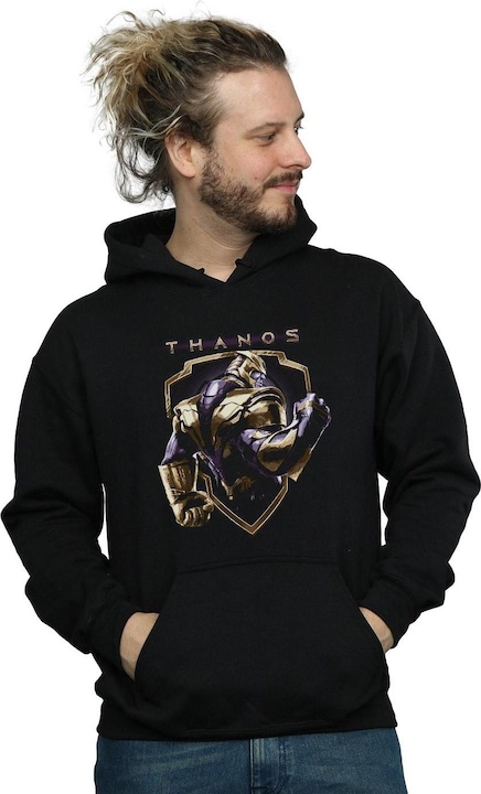 Immagine prodotto Avengers Endgame Thanos Shield Felpa con Cappuccio Uomo (XL)