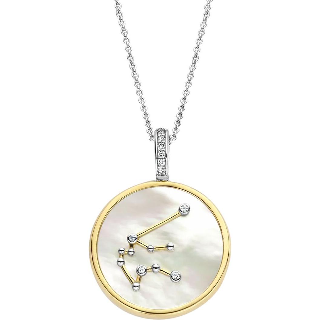 Ti Sento Milano, Halsschmuck, Kette, (925er Silber, Perle)