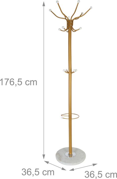 Actual product image Relaxdays coat rack