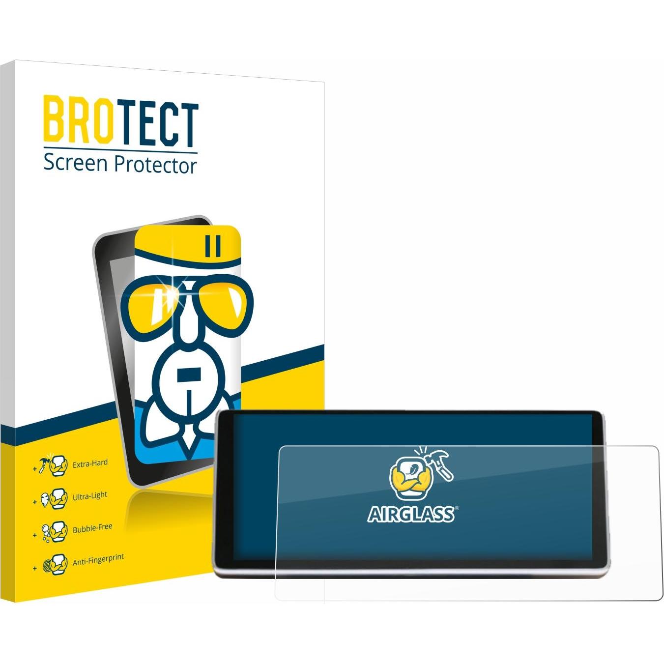 BROTECT, Fahrzeug Navigation Zubehör, Schutzglas Schutzfolie Displayschutz Display Schutz Glas Folie klar