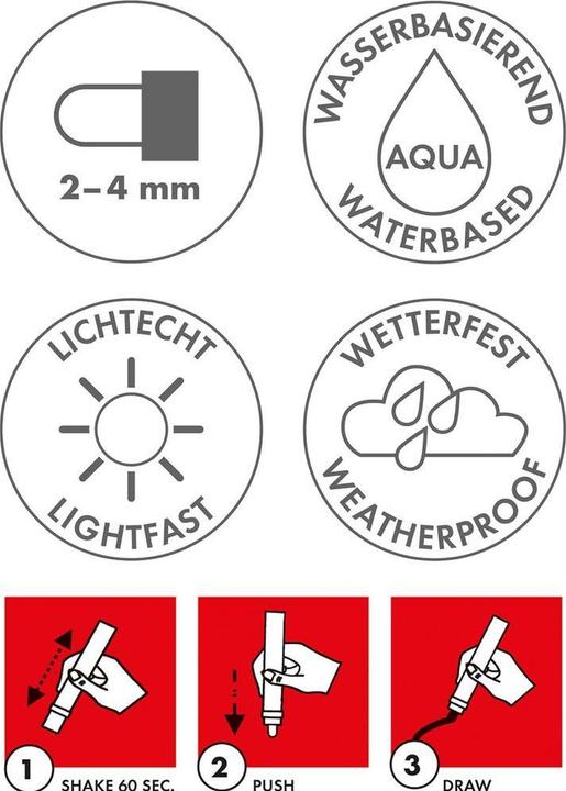 Image du produit Marabu Marqueur acrylique Deco Painter (1x)