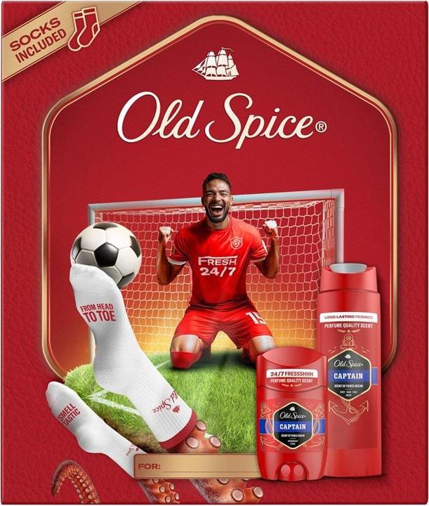 Produktbild Old Spice Kinkekomplekt Captain Footballer (Körperpflegeset)