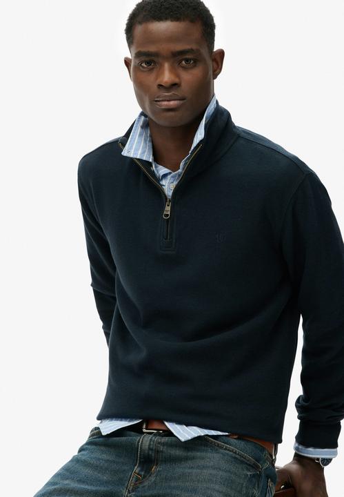 Image du produit Superdry Pull côtelé à col zippé (L)