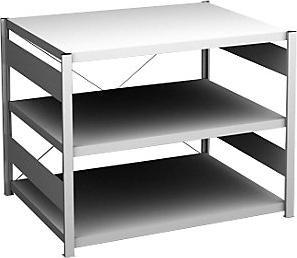Actual product image kaiserkraft Sideboard plug-in shelf, light gray