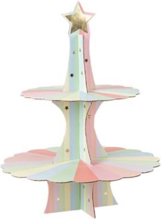 Actual product image Artifete Cupcake Stand Multicoloured