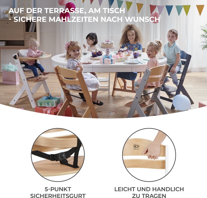 Actual product image KinderKraft Enock (Highchair)