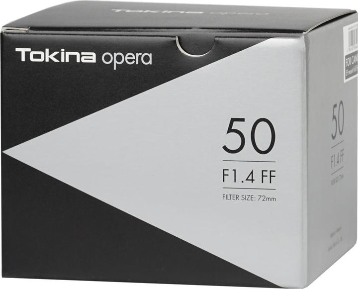 Immagine prodotto Tokina Opera 50mm 1.4 FF, Nikon (Nikon F, Full-frame)