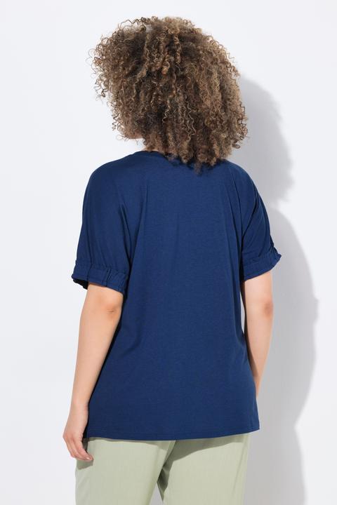 Produktbild Ulla Popken T-Shirt, Portugal, Oversized, Rundhals, Halbarm (62)