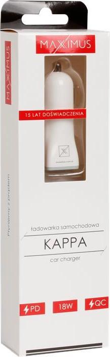 Produktbild Maxximus MX Kappa Ladegerät 1x USB-A 1x USB-C 1,5 A