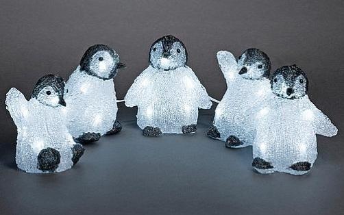Image du produit Konstsmide Pingouins en acrylique LED