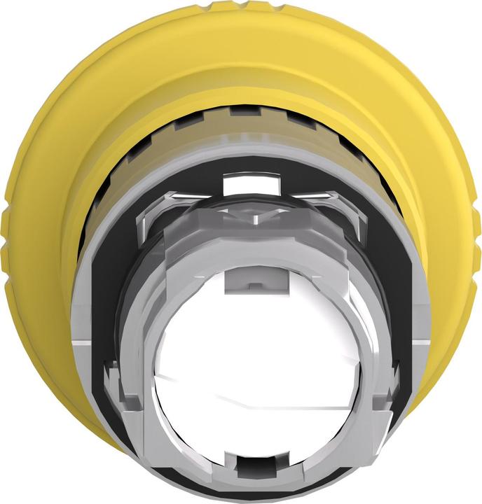Produktbild Schneider Electric Pilzkopf 40mm Drehentriegelung gelb