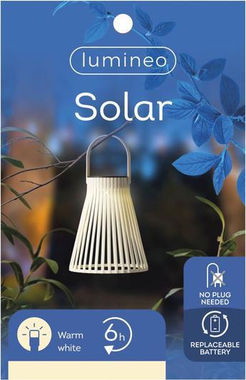 Produktbild Lumineo Solarleuchte für den Garten LED 14x18