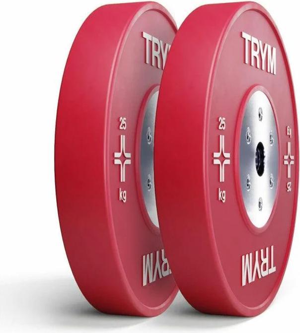 Image du produit Trym Competition Bumper Plate Set of 2x25kg (2 x 25 kg)