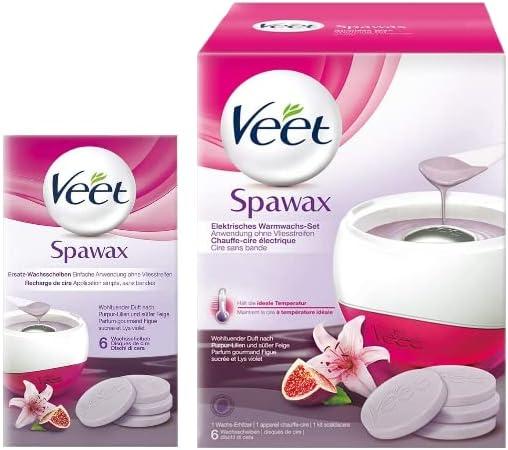 Produktbild Veet Spawax Warmwachs-Set, 6 Wachsscheiben (1 x)