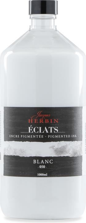 Herbin Encre aquarelle Eclats en 1000ml - Blanc (Encrier)