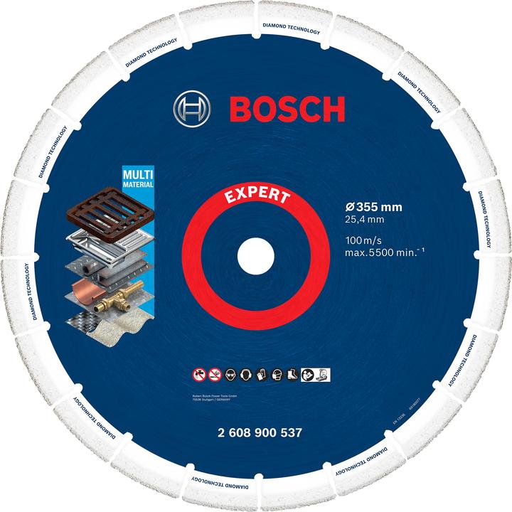 Produktbild Bosch Professional Zubehör EXPERT Diamond Metal Wheel Trennscheibe, 355 x 25,4 mm