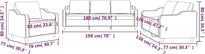 Produktbild vidaXL Hardy (3-Sitzer)