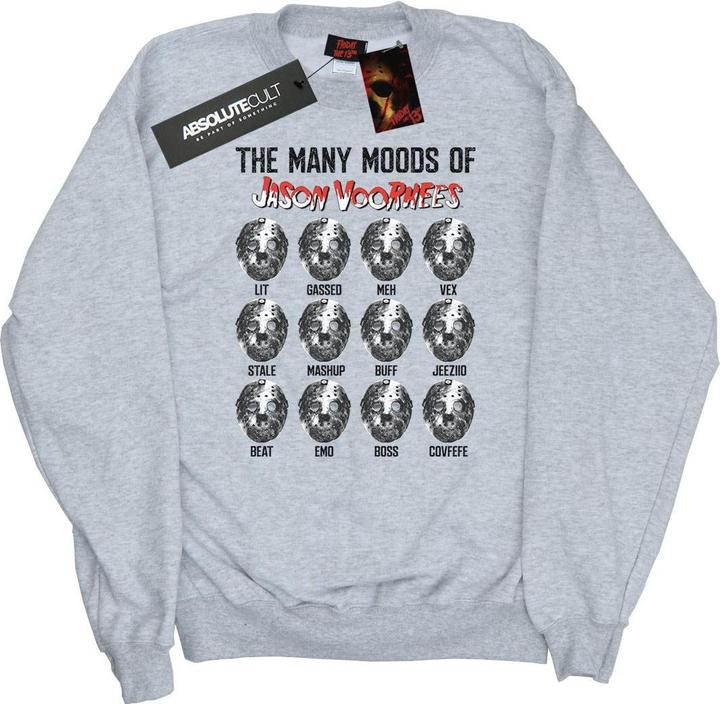 Produktbild Absolute Cult The Many Moods Of Jason Voorhees Sweatshirt (S)