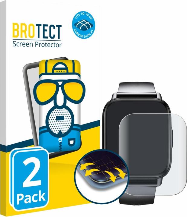 Produktbild BROTECT Fullscreen Schutzfolie Displayschutz Folie Matt Entspiegelungsfolie