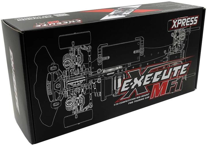 Actual product image Xpress Touring Car Execute MF1, FWD Chassis Kit, 1:10 (Kit)